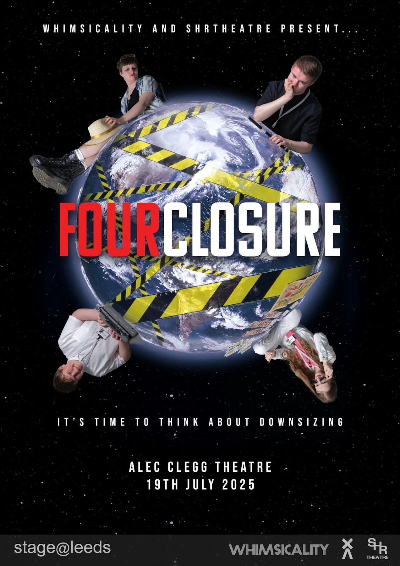 Fourclosure theatre poster
