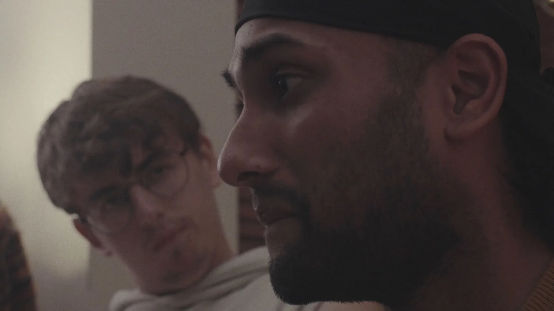 Arjun and Monty in close-up