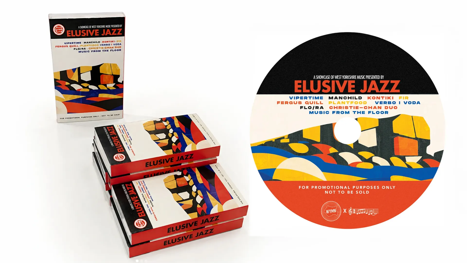 Elusive Jazz album artwork mockup image