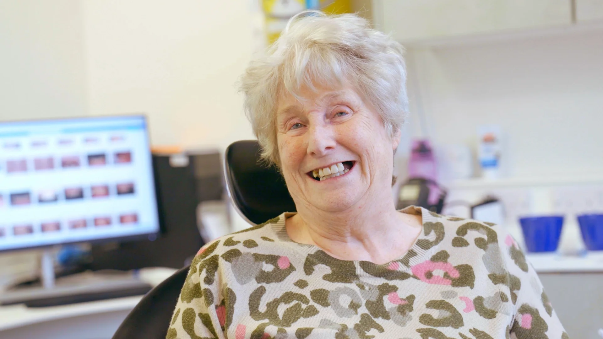 Genix Healthcare patient smiling after dental treatment