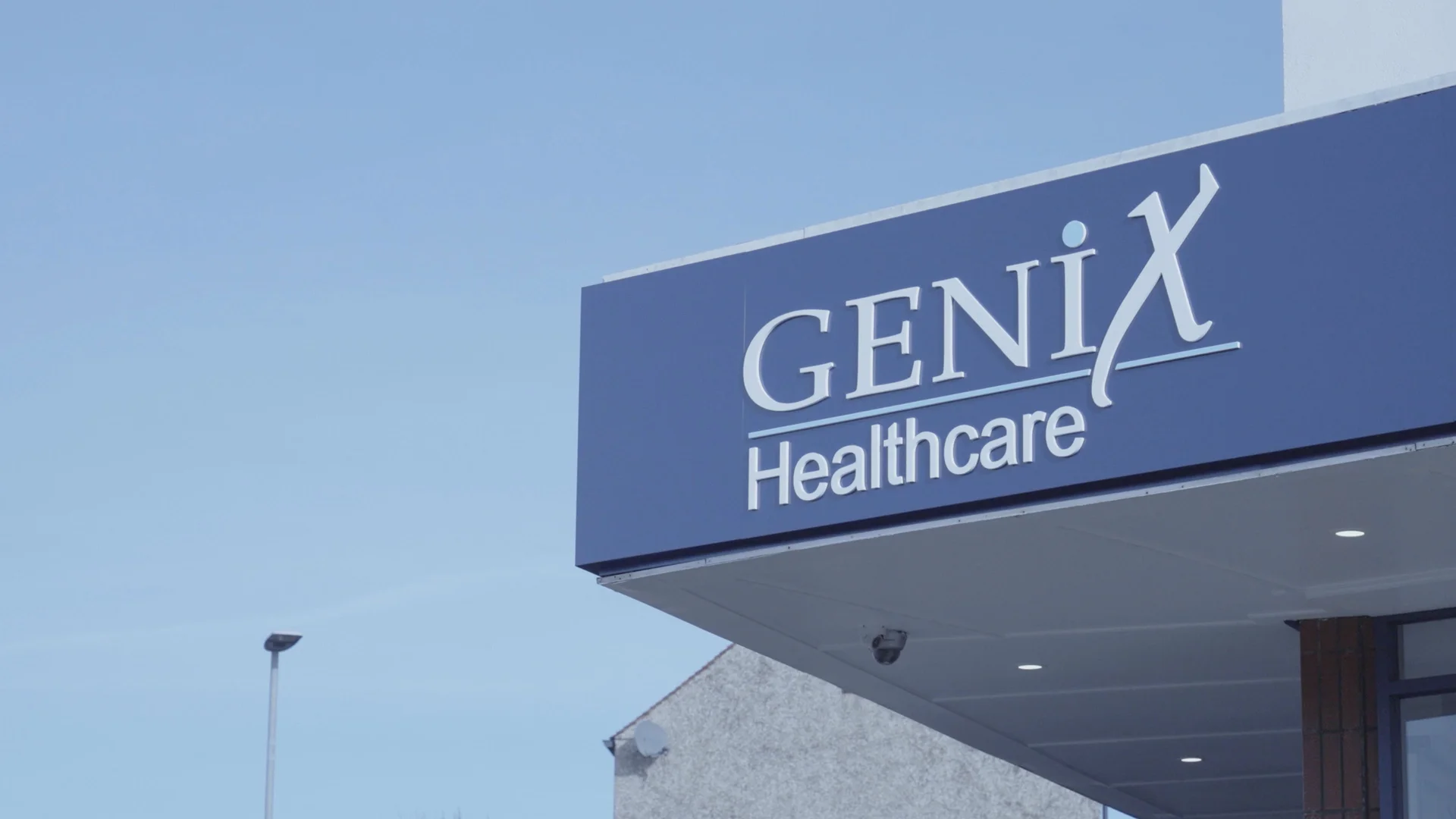 Genix Healthcare practice exterior and signage