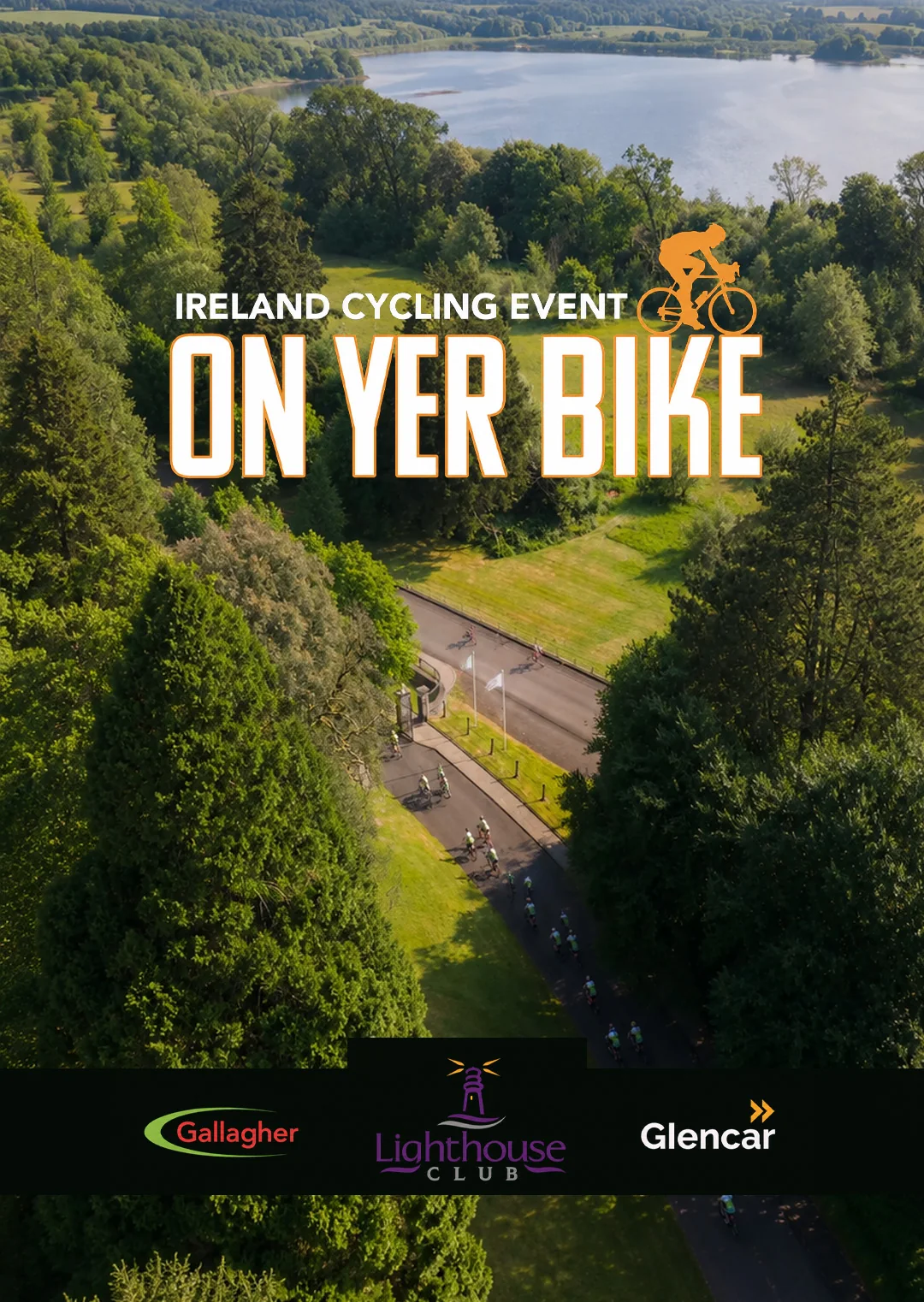 On Yer Bike cycling challenge poster