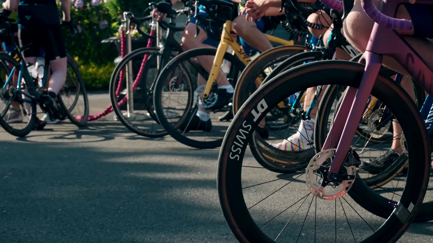 On Yer Bike charity event film still