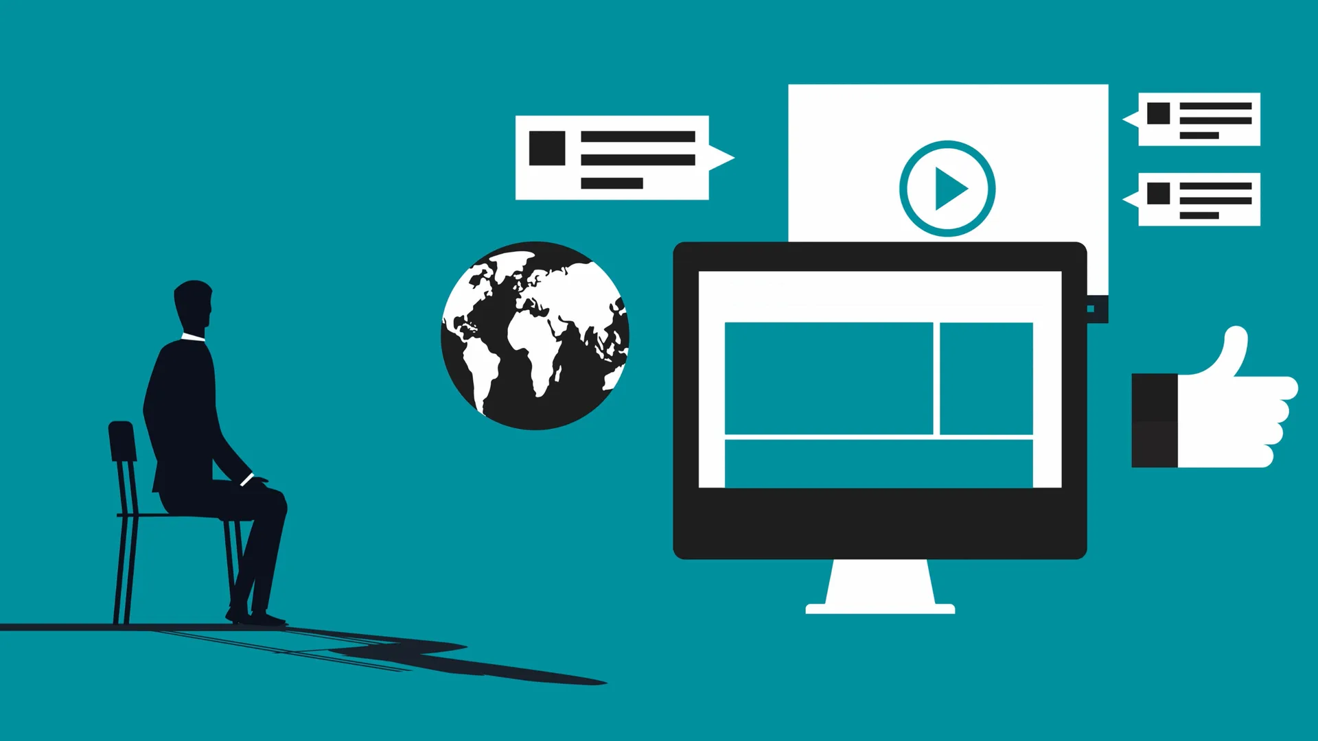 Animated Progeny digital communications frame