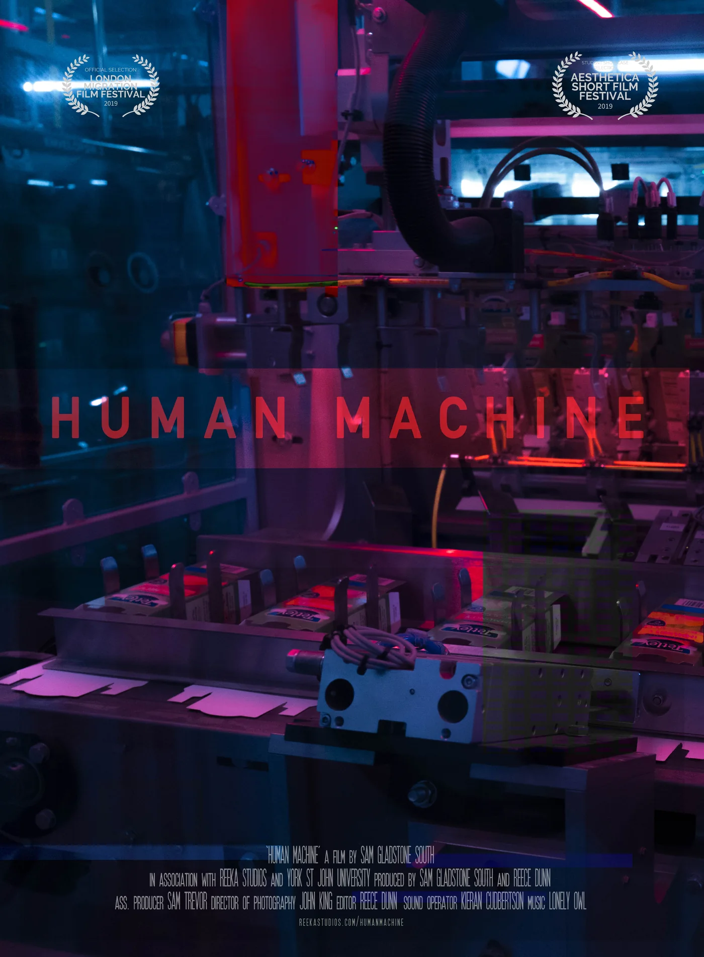 Human Machine poster artwork