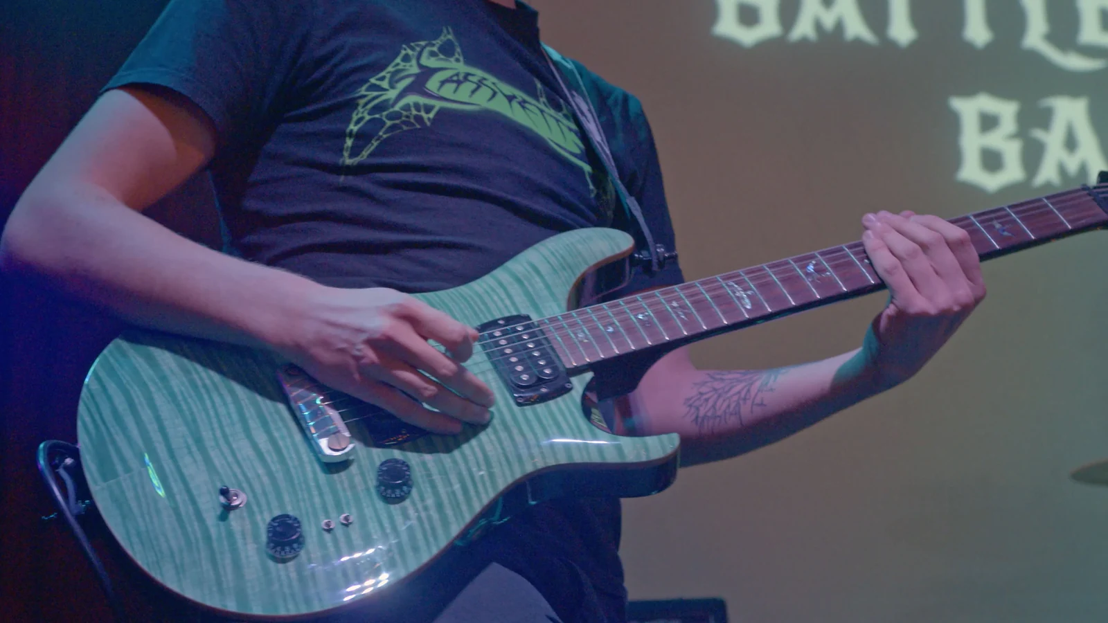 Guitarist at Battle of the Bands