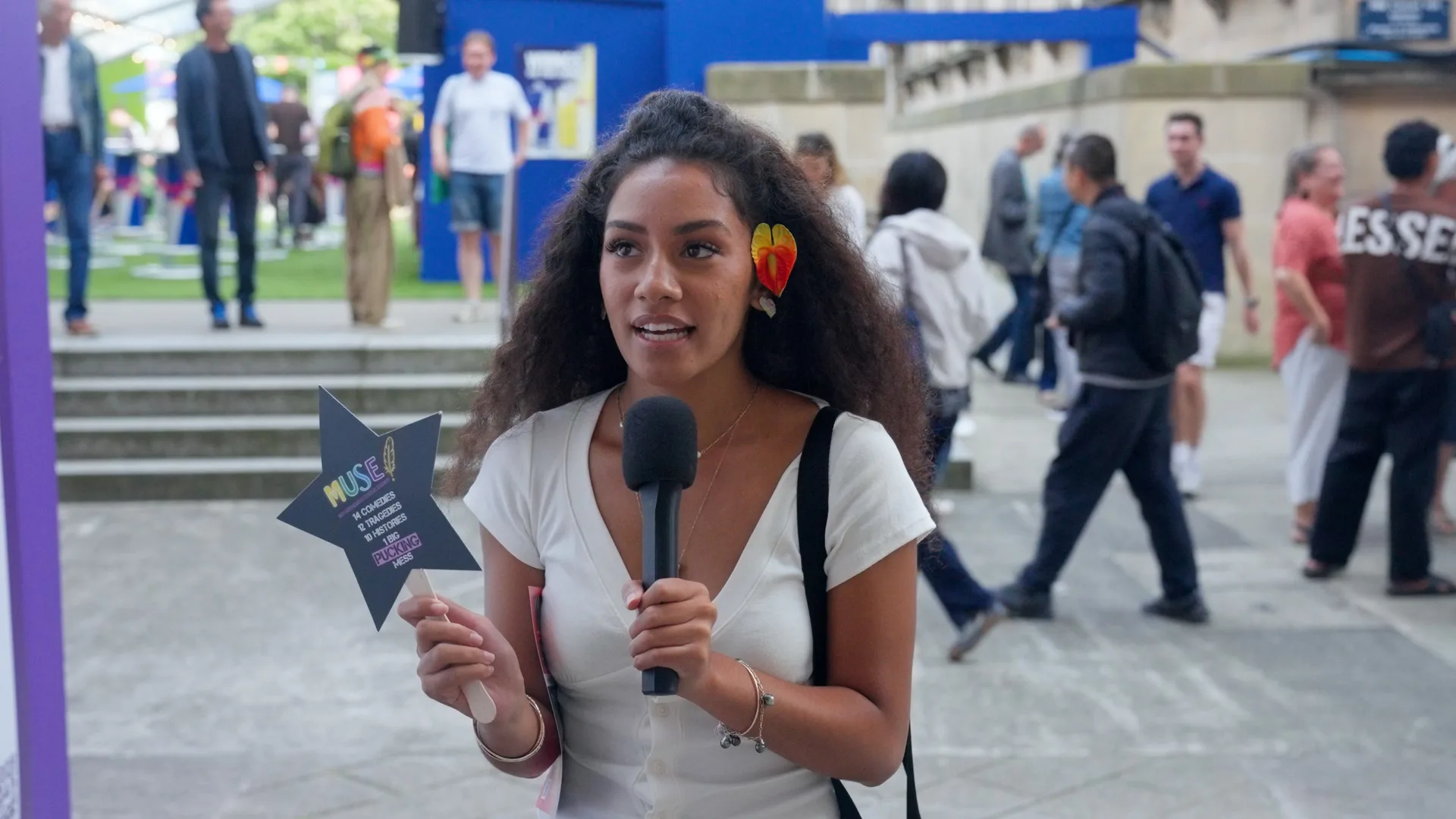 Audience vox pop recorded for Chewboy Productions during Edinburgh Fringe 2026