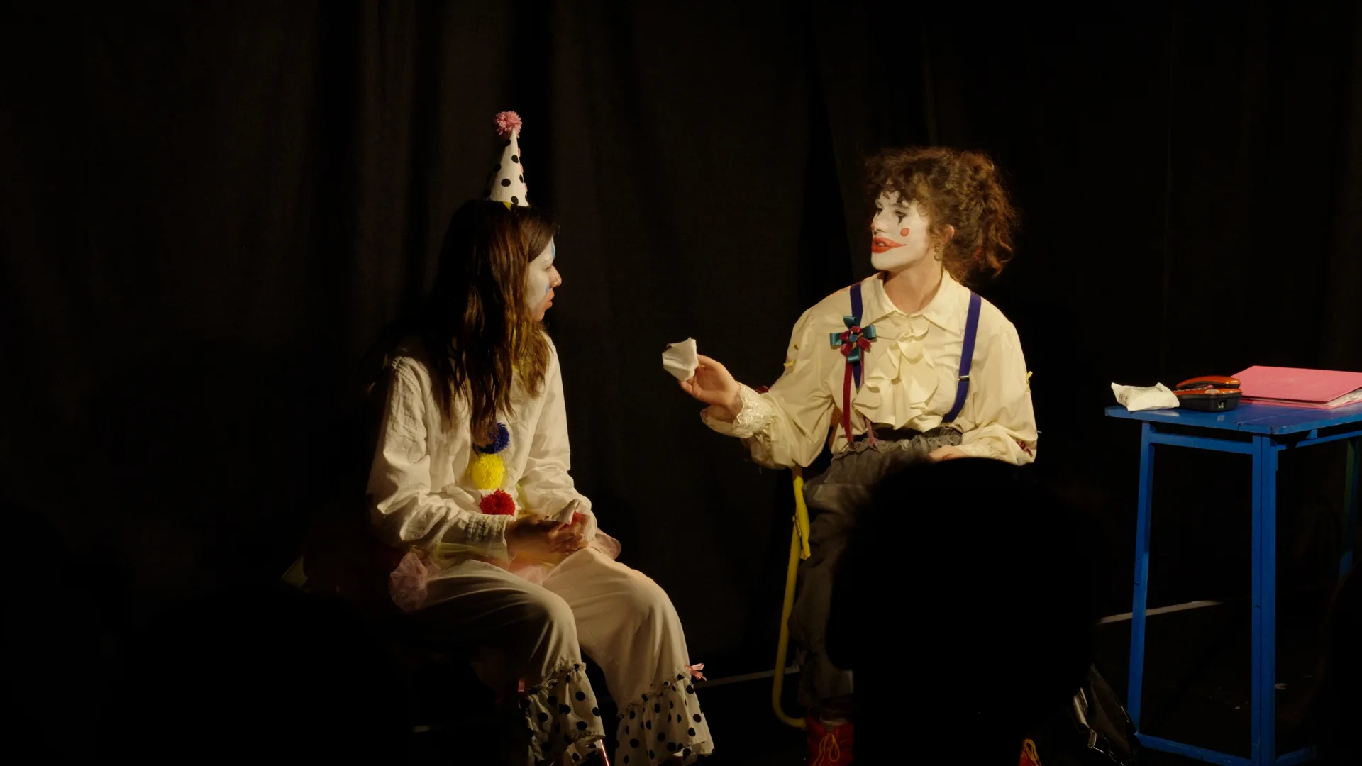 Sweaty Clowns performance scene at Edinburgh Fringe 2026