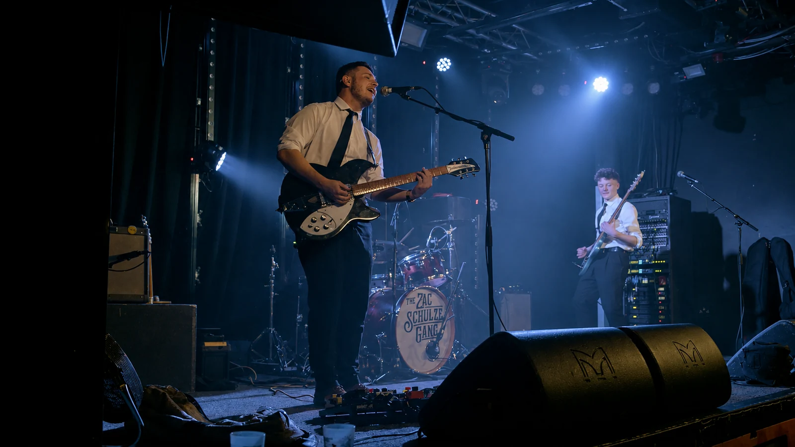 The Dassins performing together at Belgrave