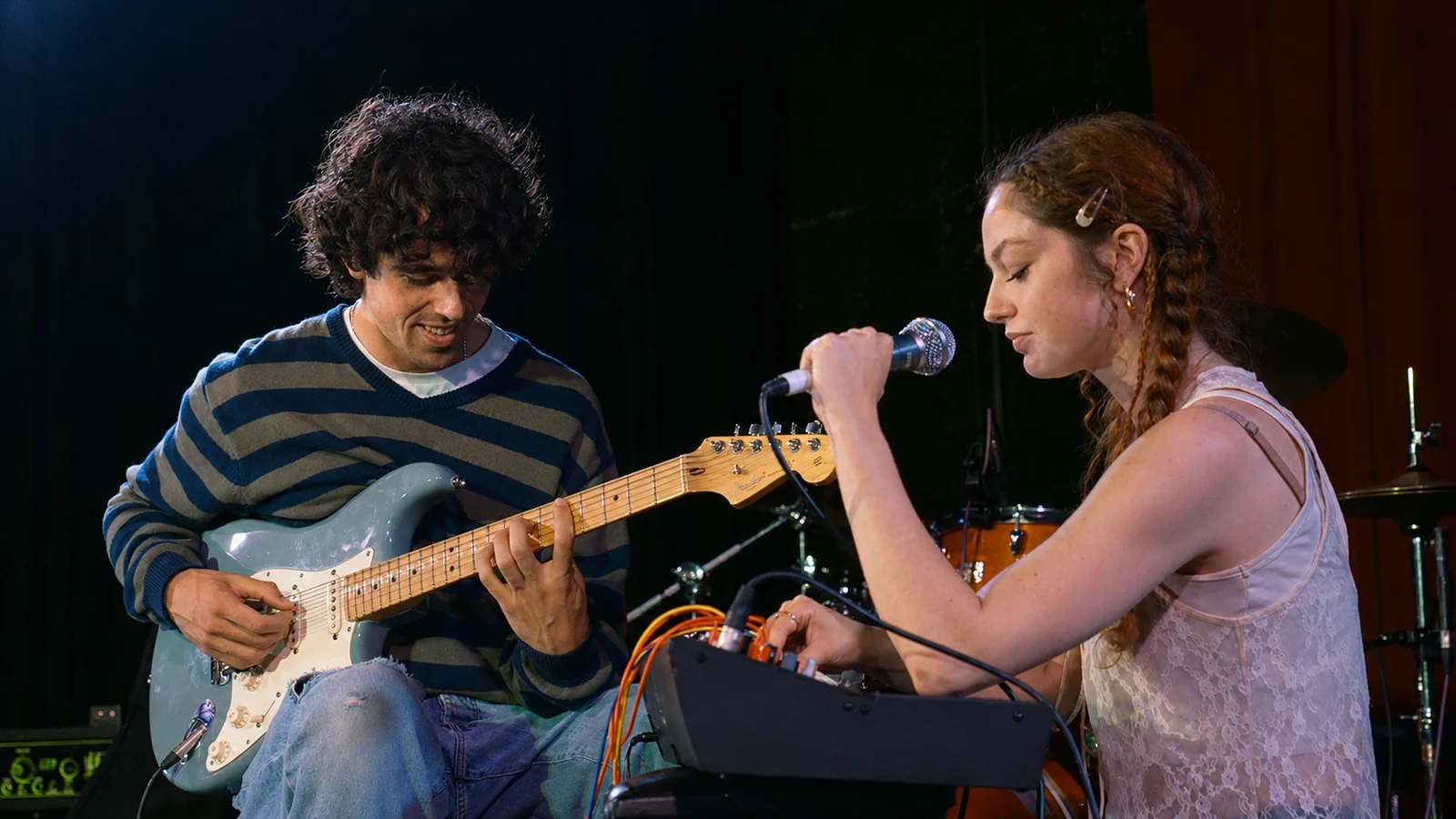 Musicians performing at The New Age Fundraiser