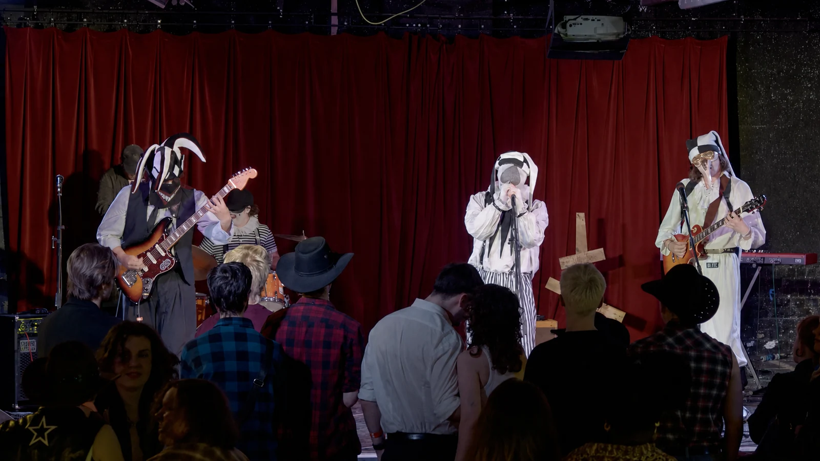 The New Age Fundraiser stage performance