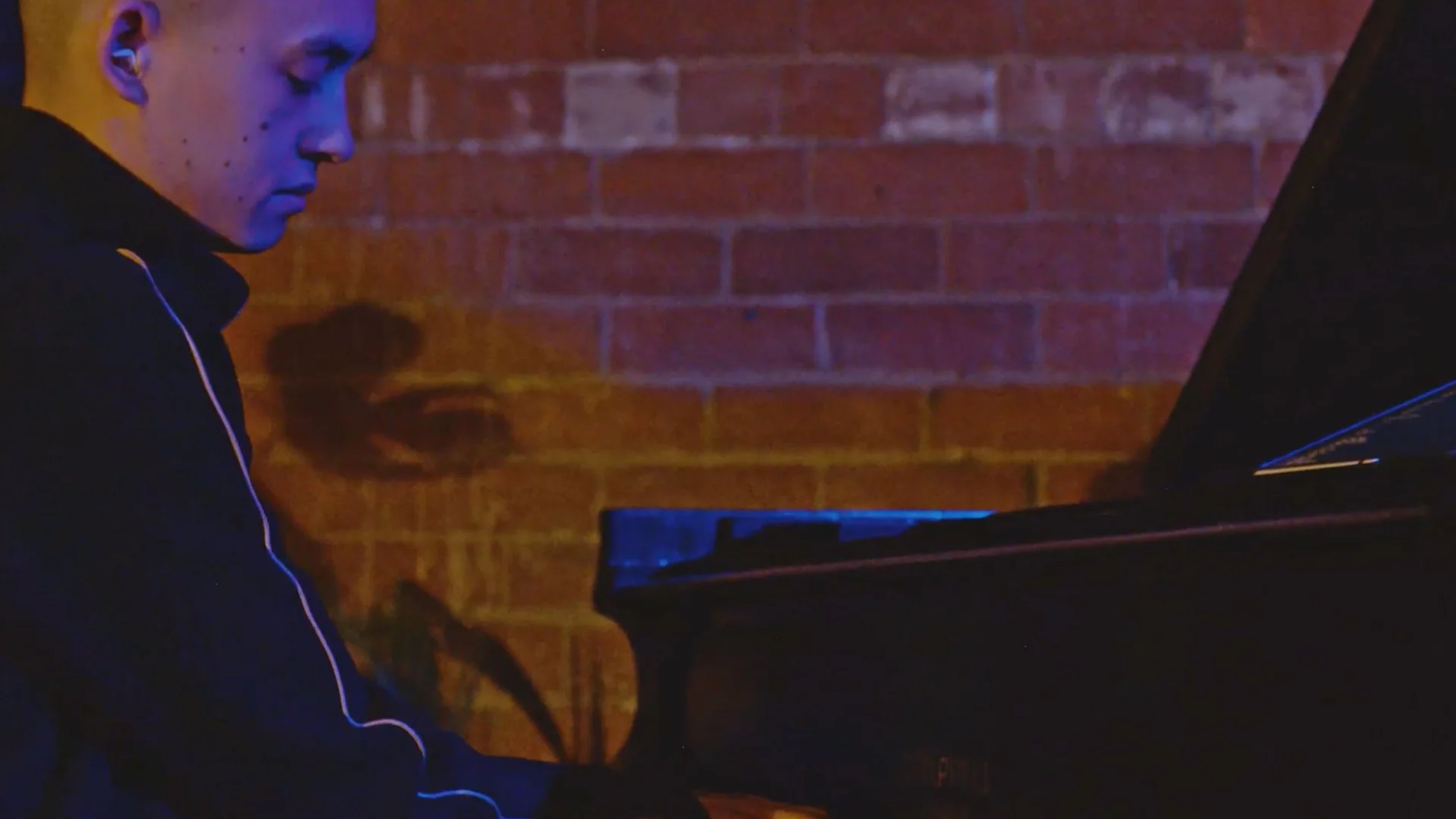 Pianist performing at The Showcase
