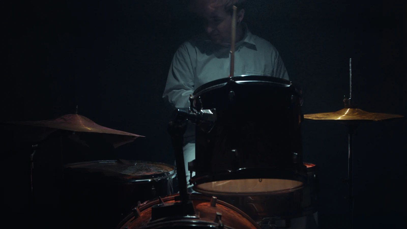 Drummer performing in Pain of Yesterday