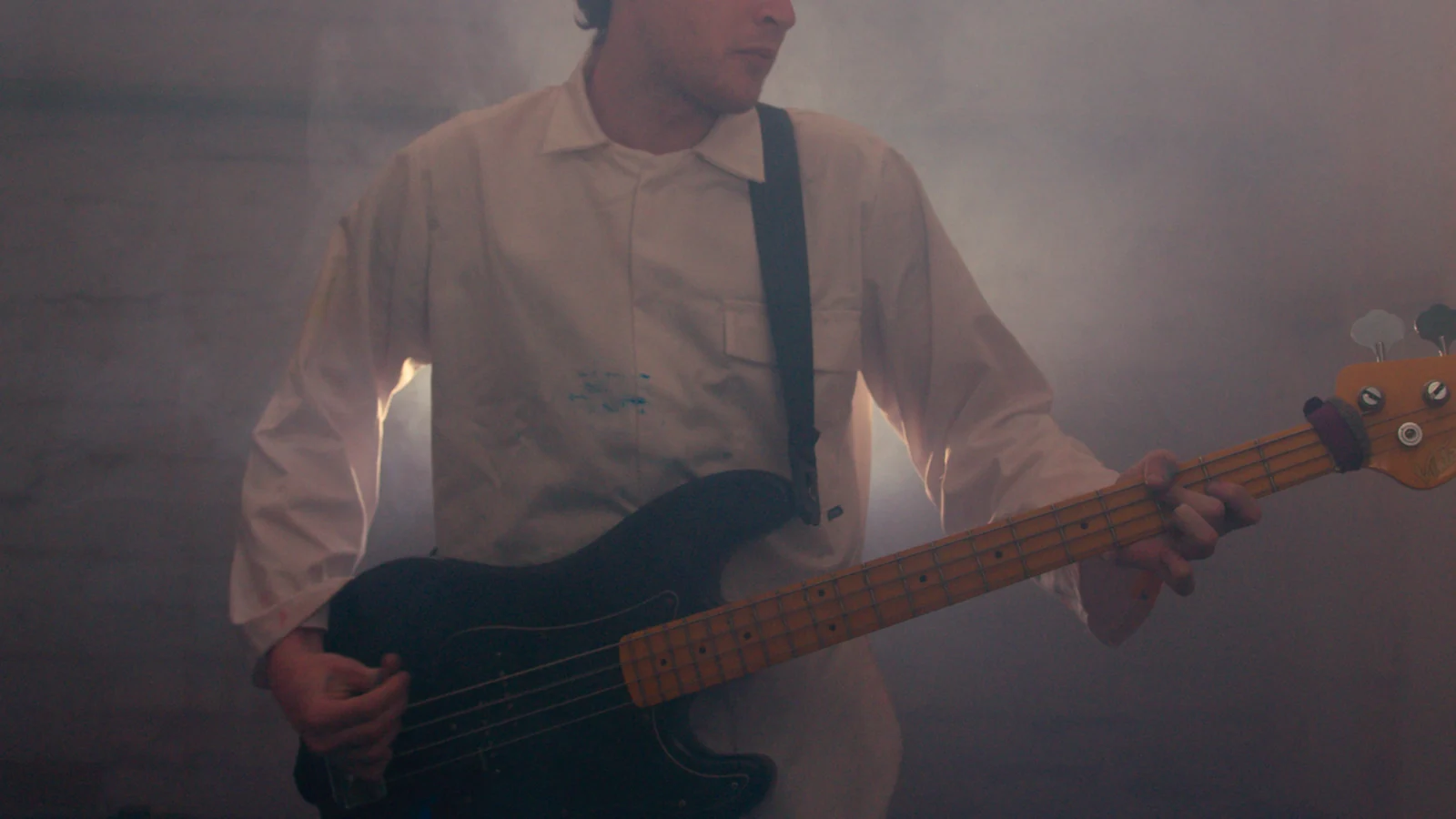 Bassist performing in Pain of Yesterday