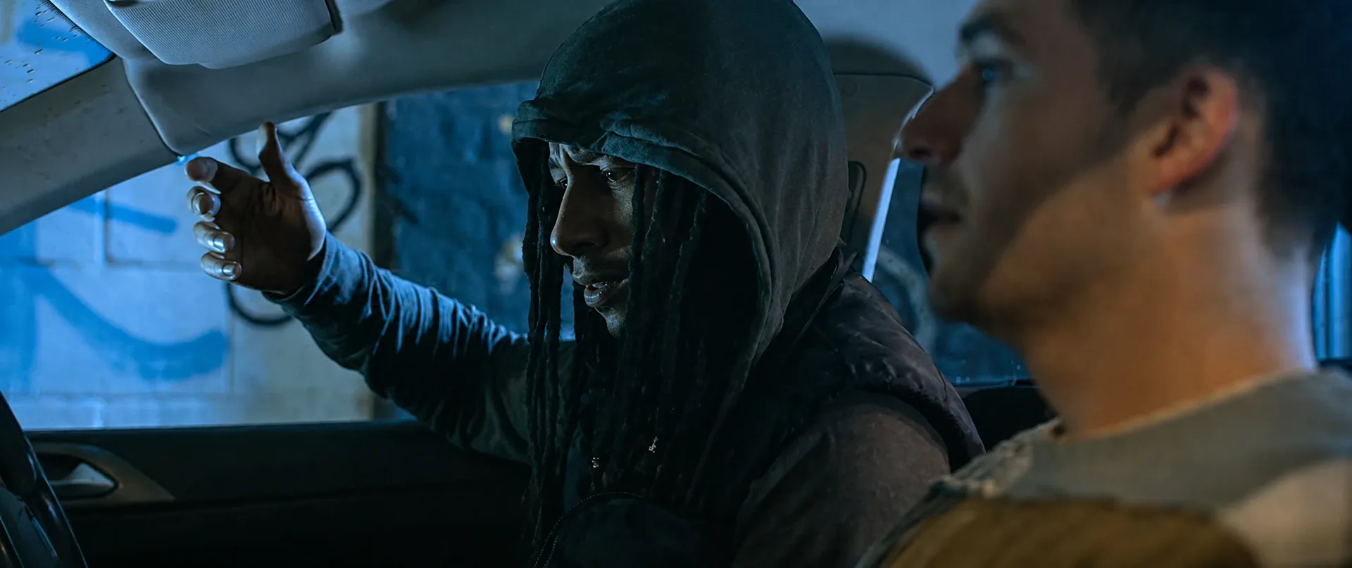 Big Deal two-character film still