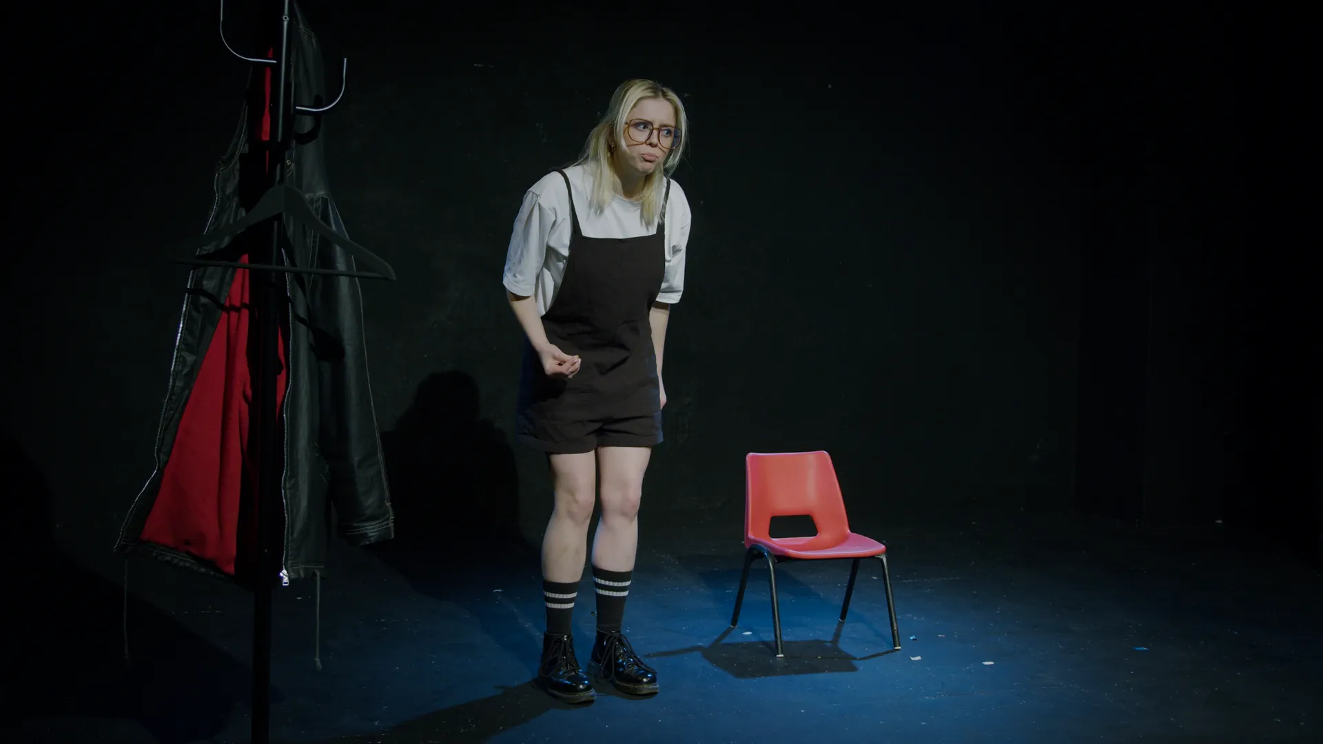 Squidge wide stage tech run still